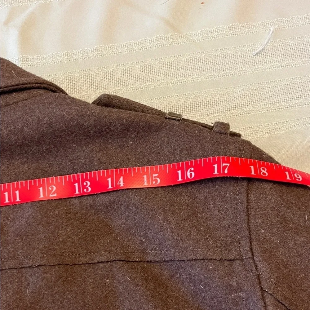 Men's Brown Military Style Jacket size 38